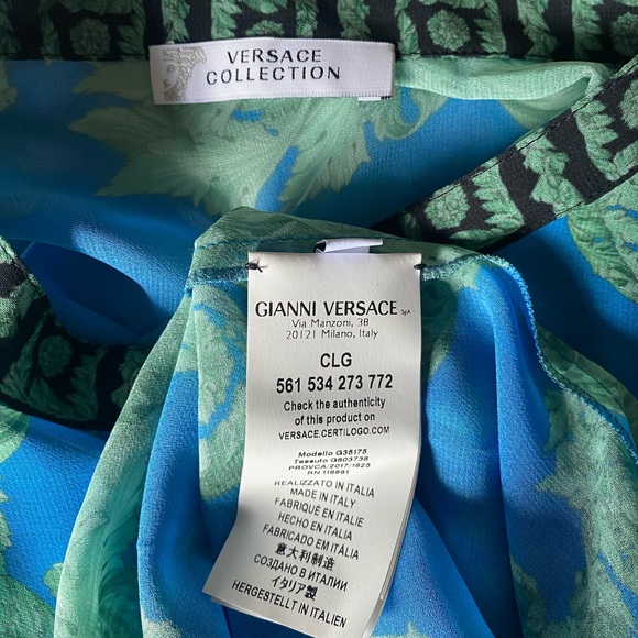 Versace collection women’s blouse Size 44 - Picture 9 of 10